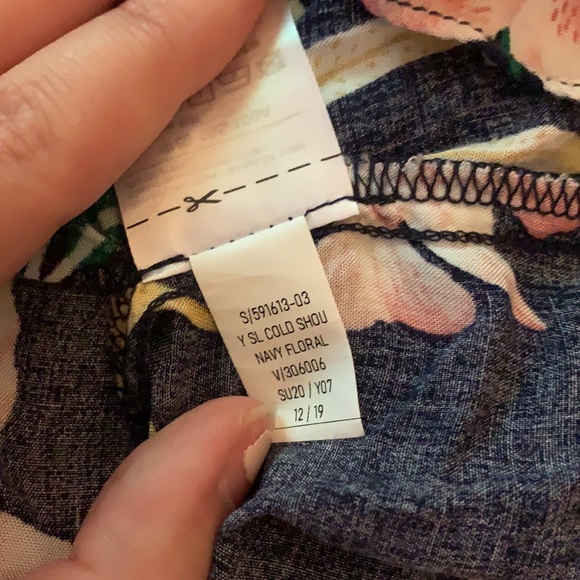 Tropical Ruffle Cami Top - Picture 9 of 9